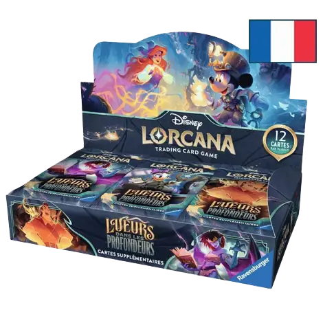 Display Disney Lorcana – Chapitre 10: Lueurs dans les Profondeurs FR