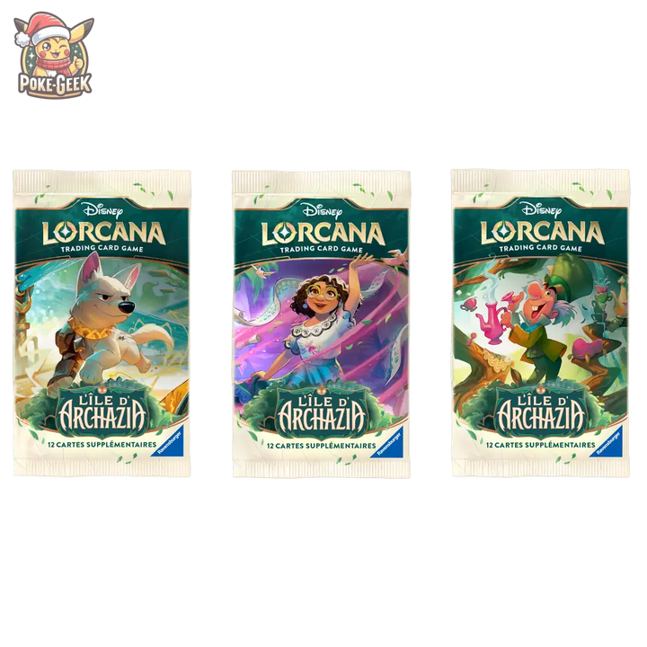 Display Disney Lorcana – Chapitre 7 : L’Île d’Archazia – Français