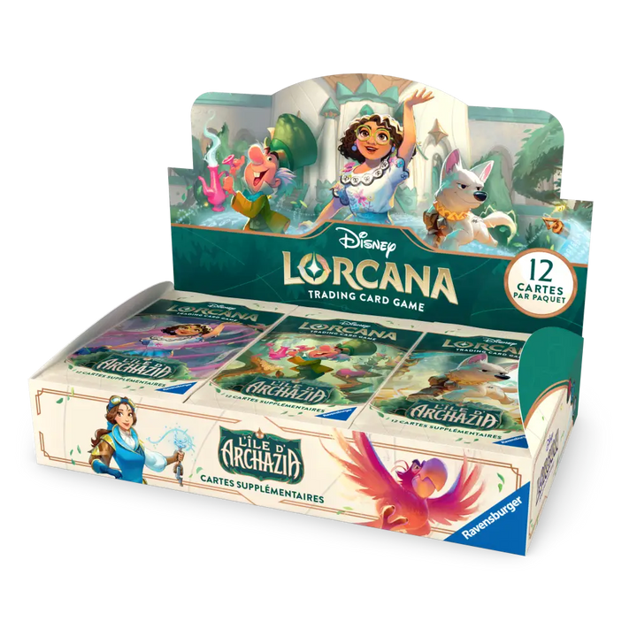 Display Disney Lorcana – Chapitre 7 : L’Île d’Archazia – Français