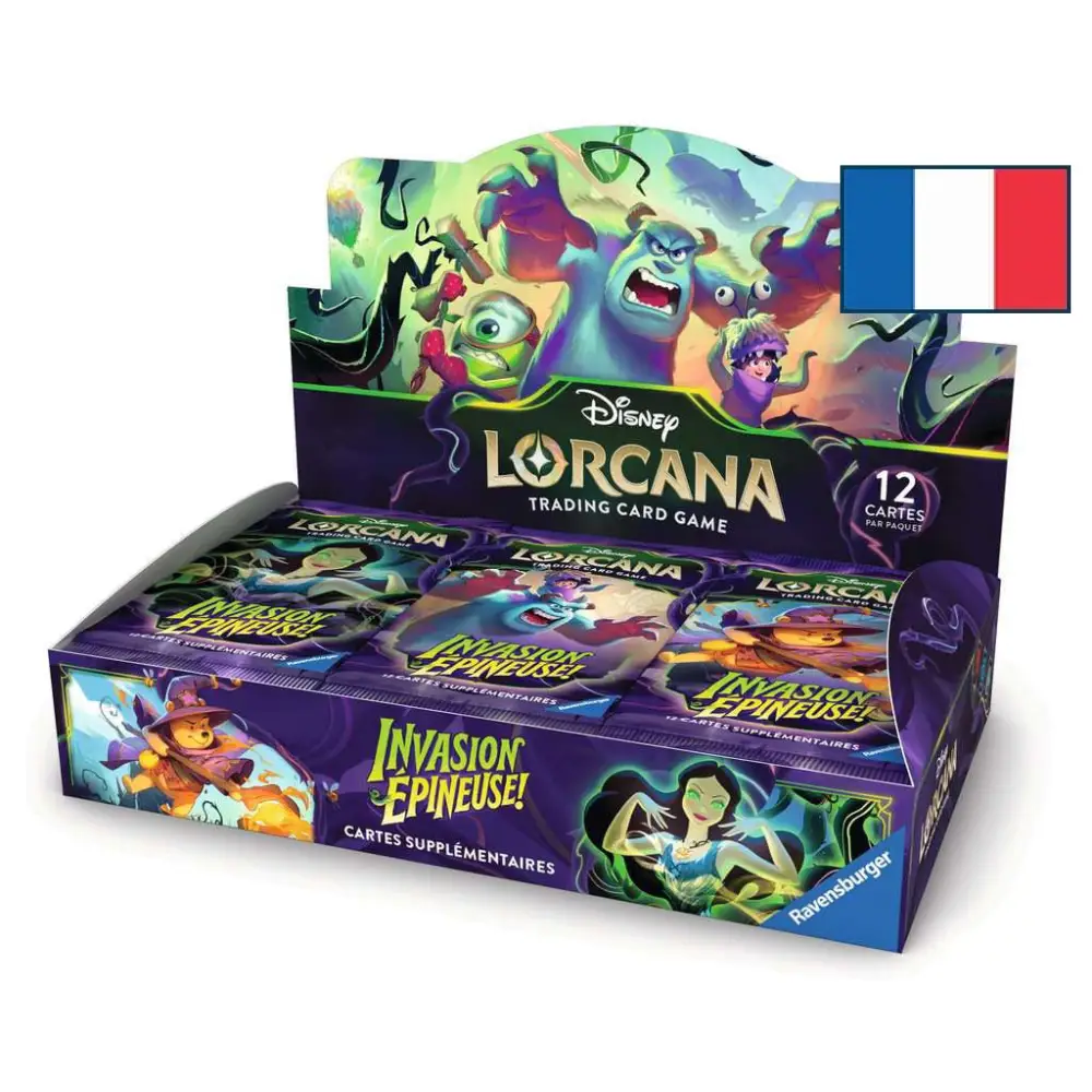 Display Disney Lorcana – Invasion Épineuse (Chapitre 13) – 24 Boosters FR - Poke-Geek
