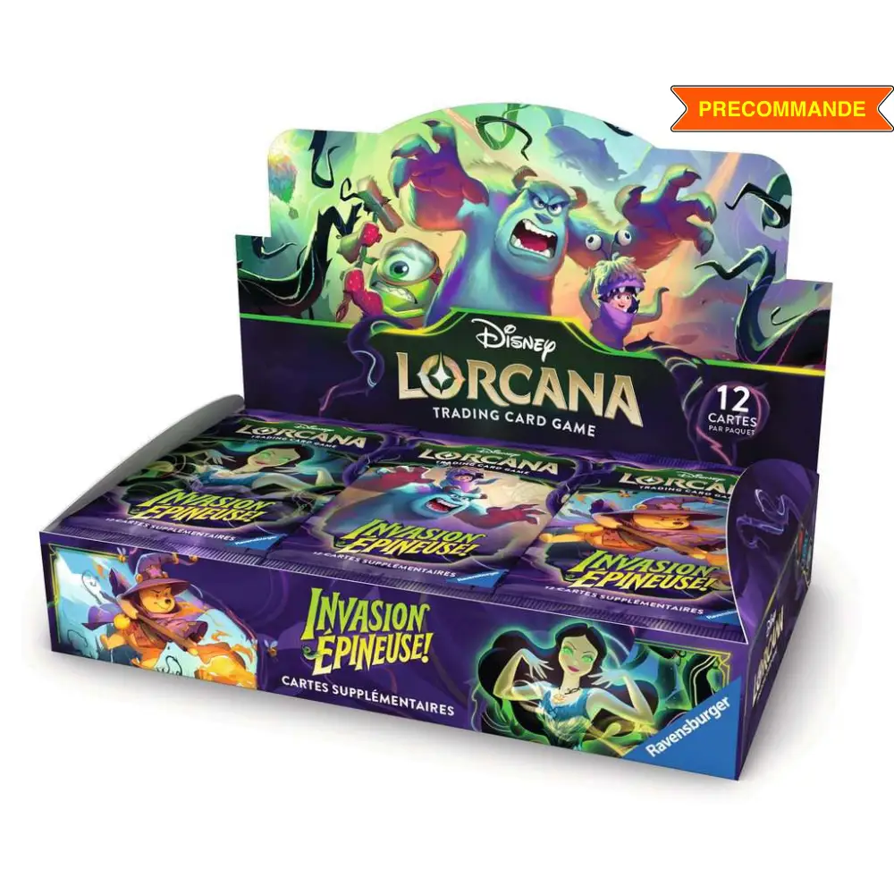 Display Disney Lorcana – Invasion Épineuse (Chapitre 13) – 24 Boosters FR - Poke-Geek