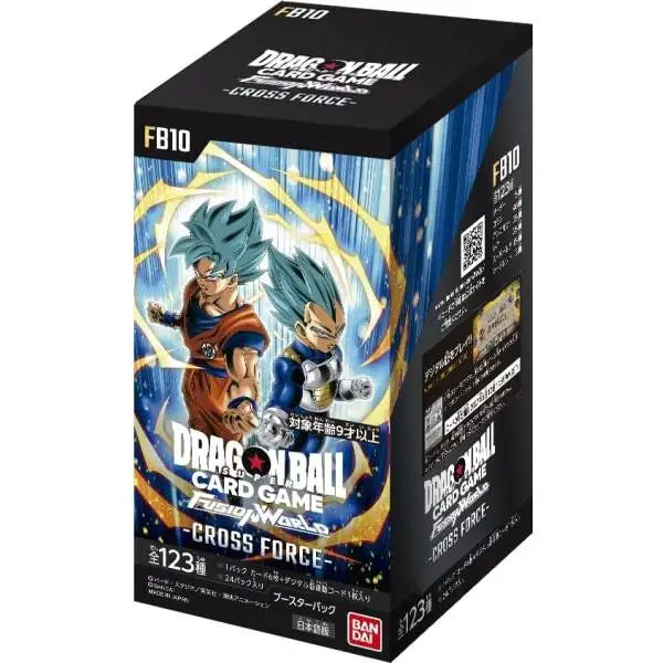 Display Dragon Ball Super Fusion World FB10 Cross Force – Japonais - Poke-Geek