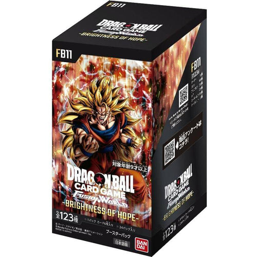Display japonais Dragon Ball Super Card Game Fusion World FB11 Brightness of Hope – boîte de 24 boosters