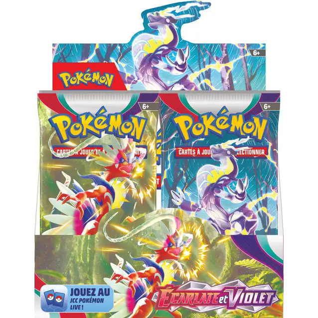Display Écarlate et Violet Pokémon EV01 FR - Poke-Geek