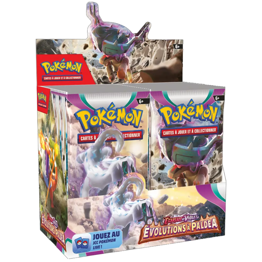 Display Evolutions à Paldea Pokémon EV02 FR Display EV02
