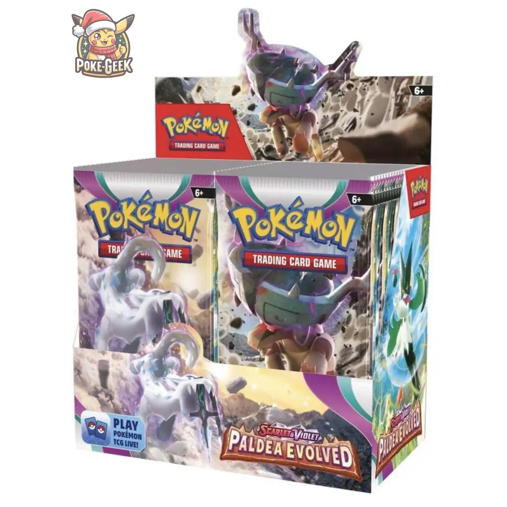 Display Evolutions à Paldea Pokémon EV02 FR - Poke-Geek