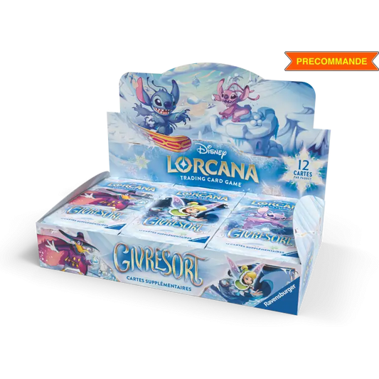 Display Givresort – Disney Lorcana Chapitre 11 (24 Boosters) FR