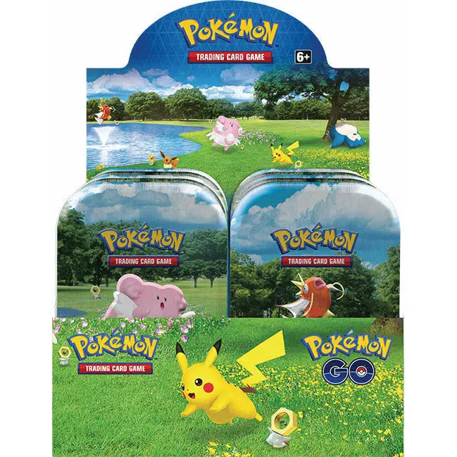 Display Mini Tin Box Pokémon GO FR - Poke-Geek