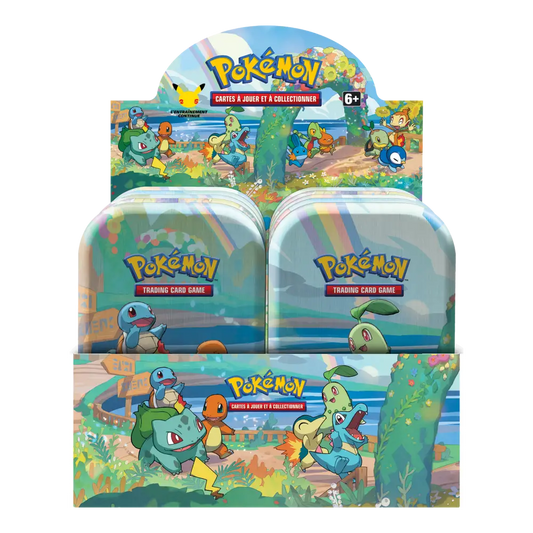 DISPLAY MINI TIN POKÉMON CÉLÉBRATIONS - FR