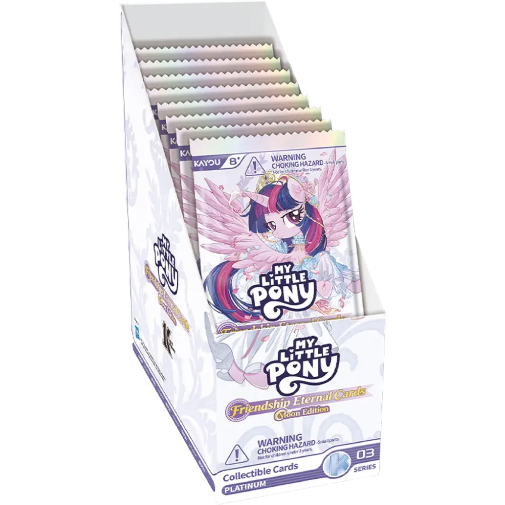 Display My Little Pony Friendship Eternal Moon Edition S03 – 12 Boosters – Kayou – Anglais - Poke-Geek