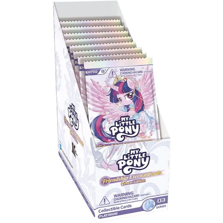 Display My Little Pony Friendship Eternal Moon Edition S03 – 12 Boosters – Kayou – Anglais