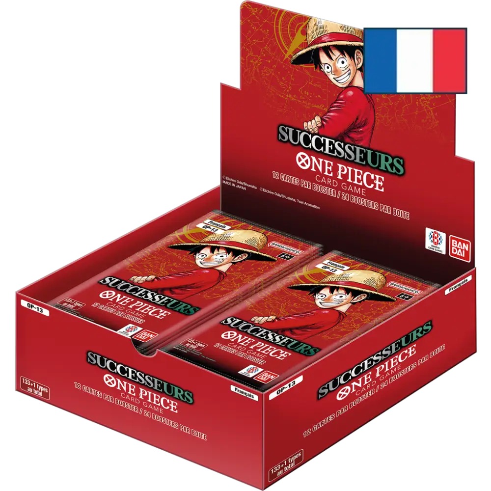 Display One Piece Card Game OP-13: Successeurs – Version Française