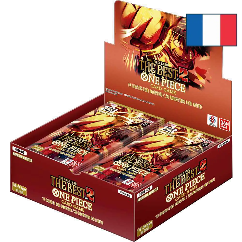Display One Piece Card Game PRB-02 The Best Vol.2 – Français