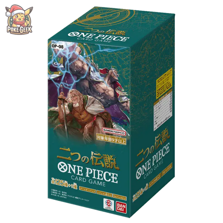 Display One Piece OP-08 Two Legends – 24 Boosters – Japonais