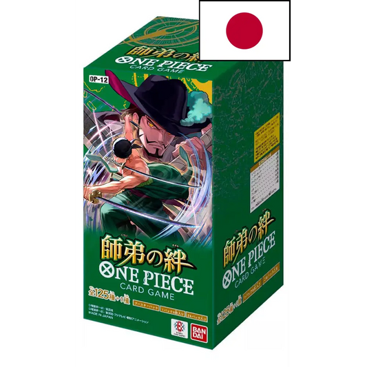 Display One Piece OP-12 – Bonds of Master and Disciple – Japonais - Poke-Geek