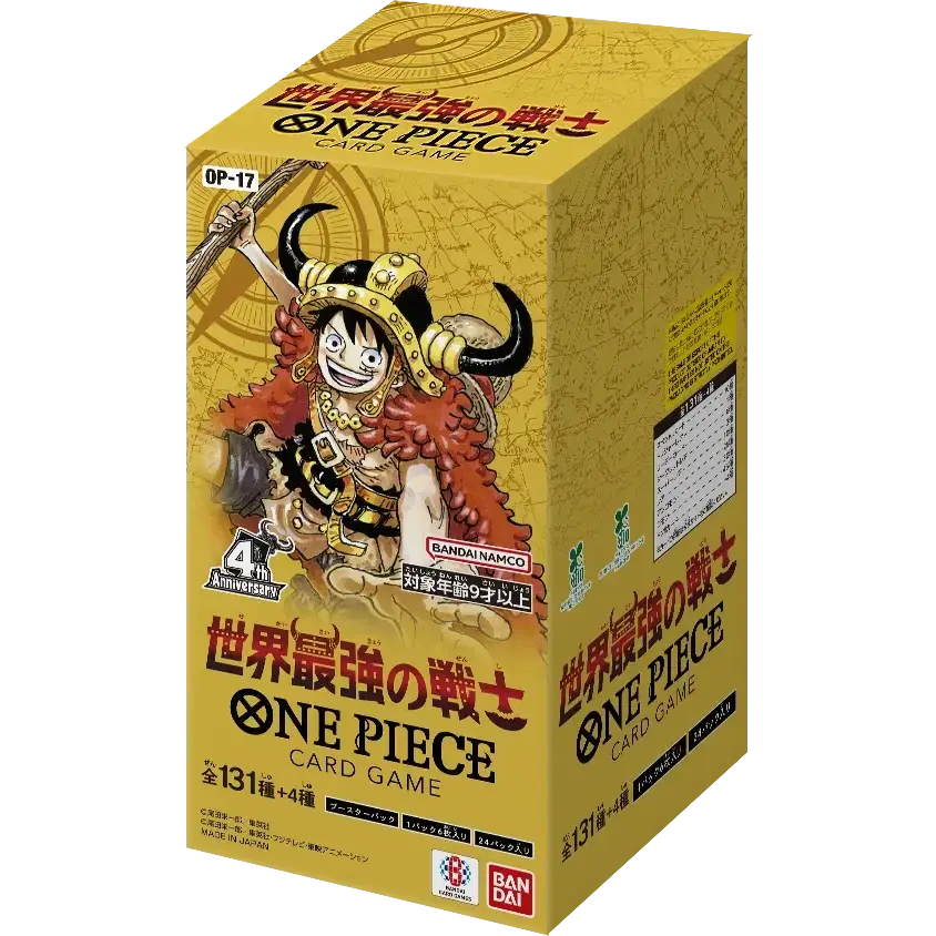 Display One Piece OP-17 The World’s Strongest Warriors – Japonais - Display One Piece