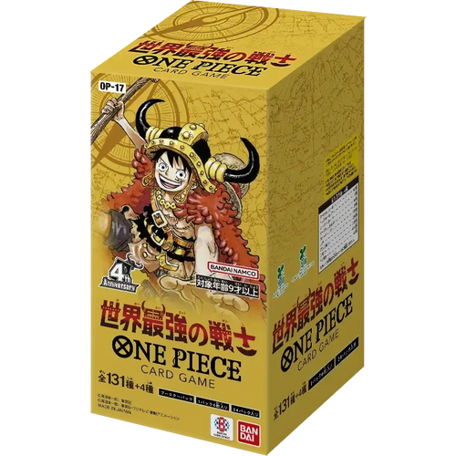 Display One Piece OP-17 The World’s Strongest Warriors – Japonais - Display One Piece