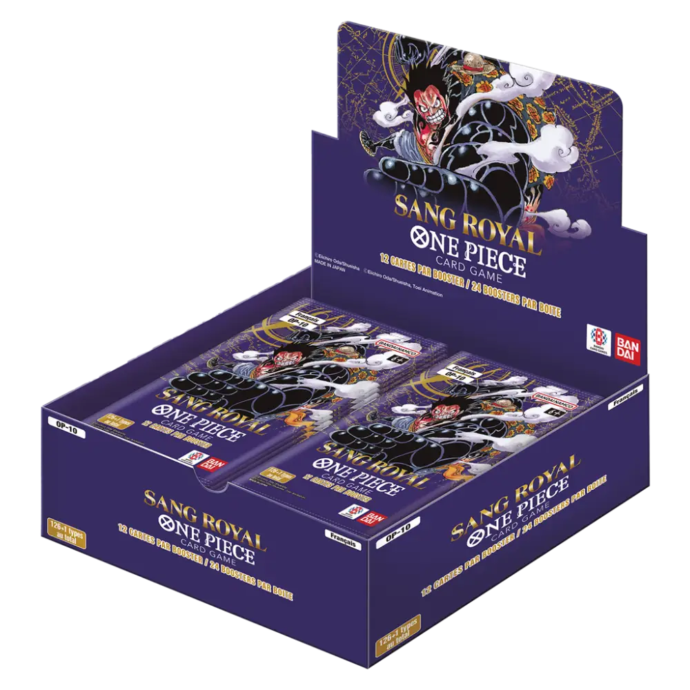 Display - One Piece TCG - Sang Royal OP10 - 24 Boosters - Édition FR - Scellé - Poke-Geek