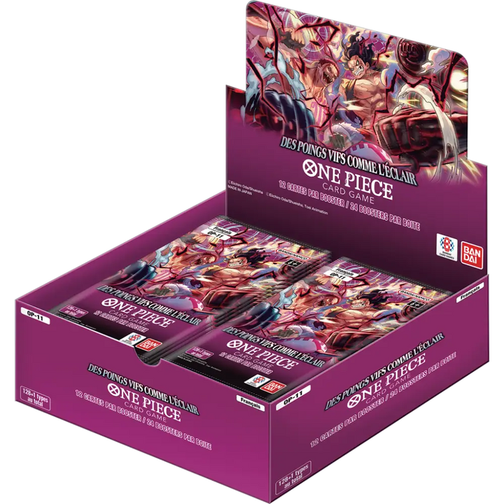 Display OP-11 Des Poings Vifs Comme L'Éclair – One Piece Card Game – Français