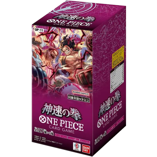 Display OP-11 Light Speed Fist – One Piece Card Game (JPN) - Poke-Geek
