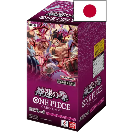 Display OP-11 Light Speed Fist – One Piece Card Game (JPN) OP-11 Light Speed Fist