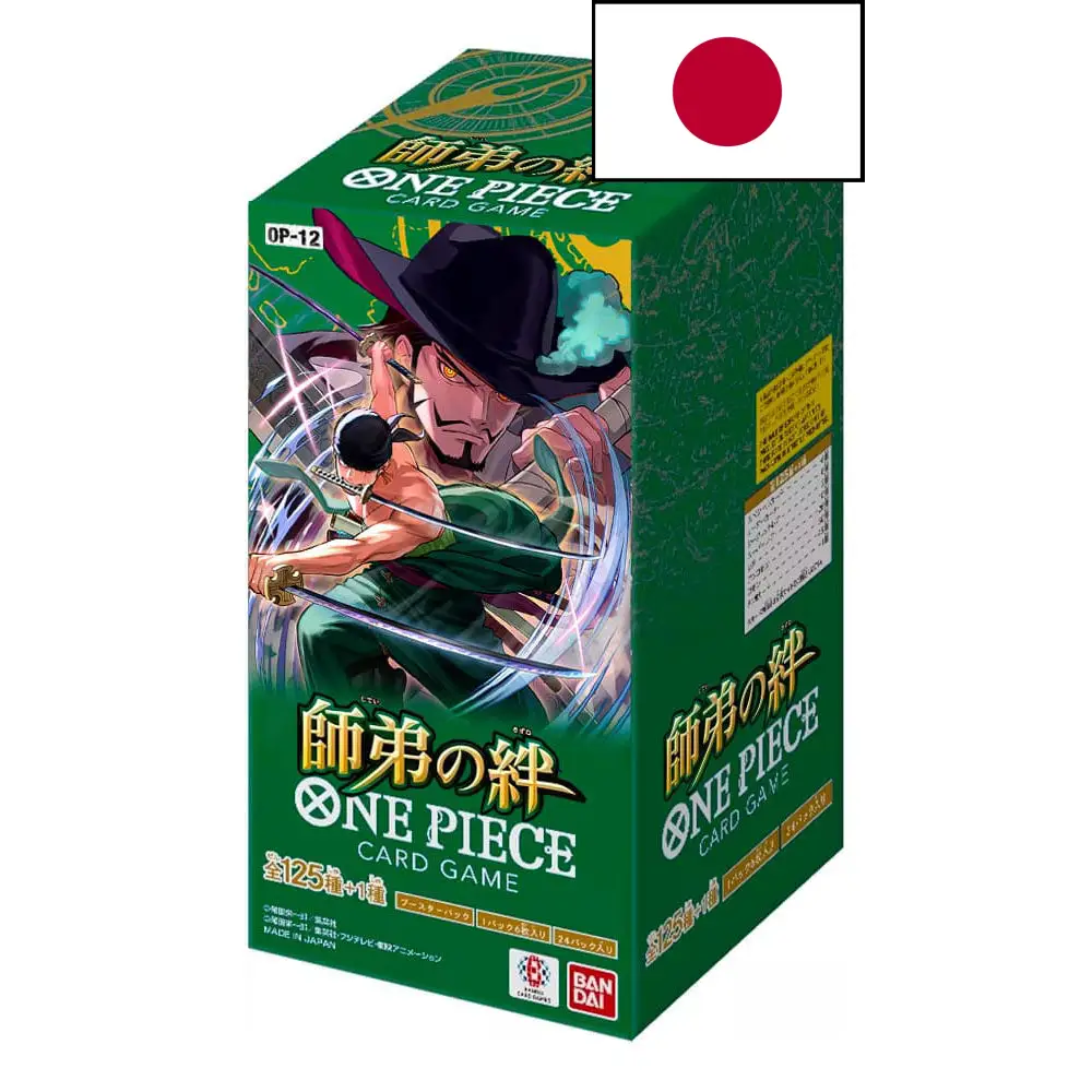 Display OP-12 - Bonds of Master and Disciple - One Piece Card Game (JAPONAIS)