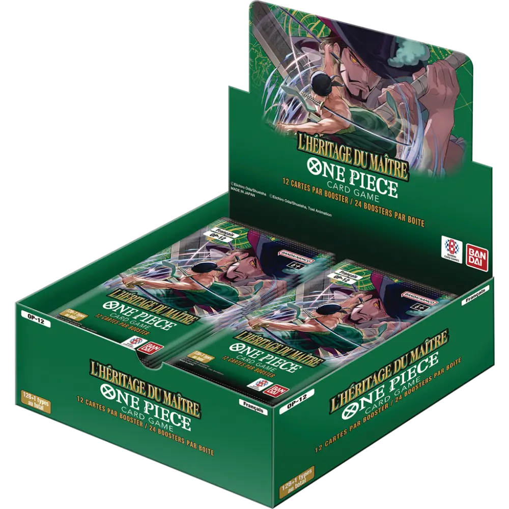Display OP-12 – L’Héritage du Maître – One Piece Card Game (Français) - Poke-Geek