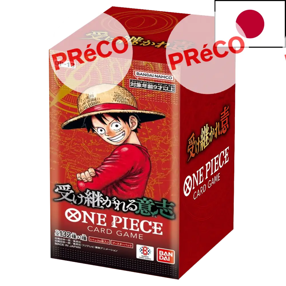 Display OP-13 Carrying on His Will – One Piece Card Game – Version Japonaise