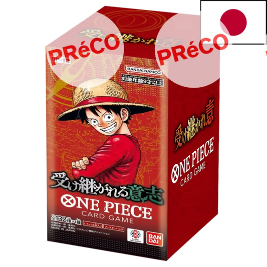 Display OP-13 Carrying on His Will – One Piece Card Game – Version Japonaise (Précommande)