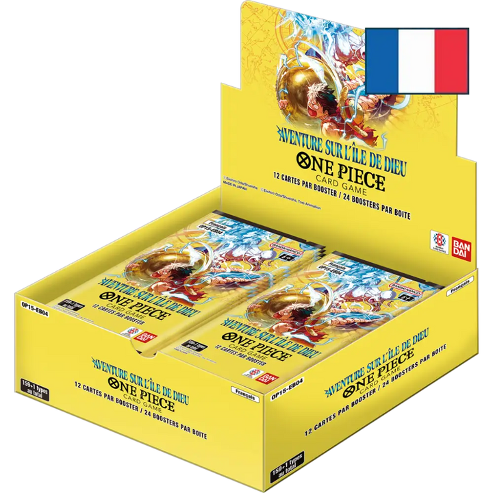 Display OP-15 Aventure sur l’Île de Dieu One Piece Card Game FR