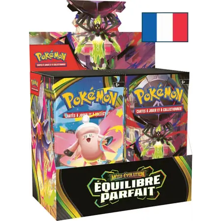 Display Pokémon Équilibre Parfait ME03 – 36 Boosters (FR) - Poke-Geek
