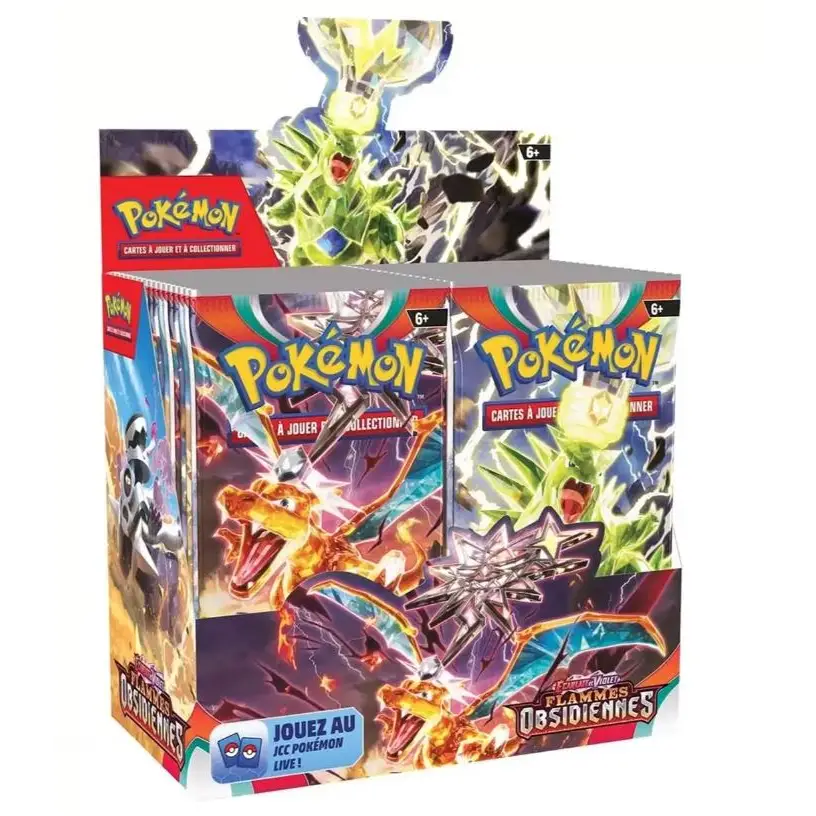 Display Pokémon EV03 Flammes Obsidiennes – Français - Poke-Geek