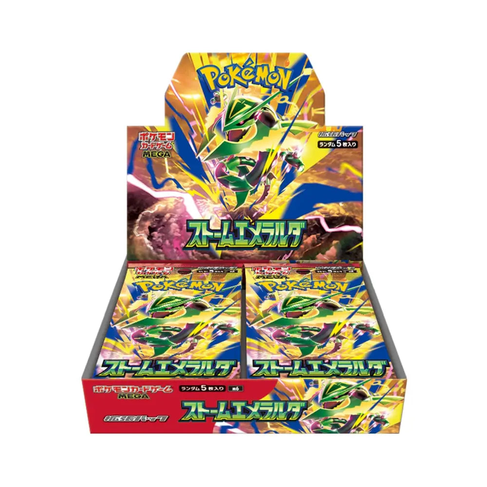 Display Pokémon M6 Storm Emeralda – 30 Boosters – Japonais - Poke-Geek