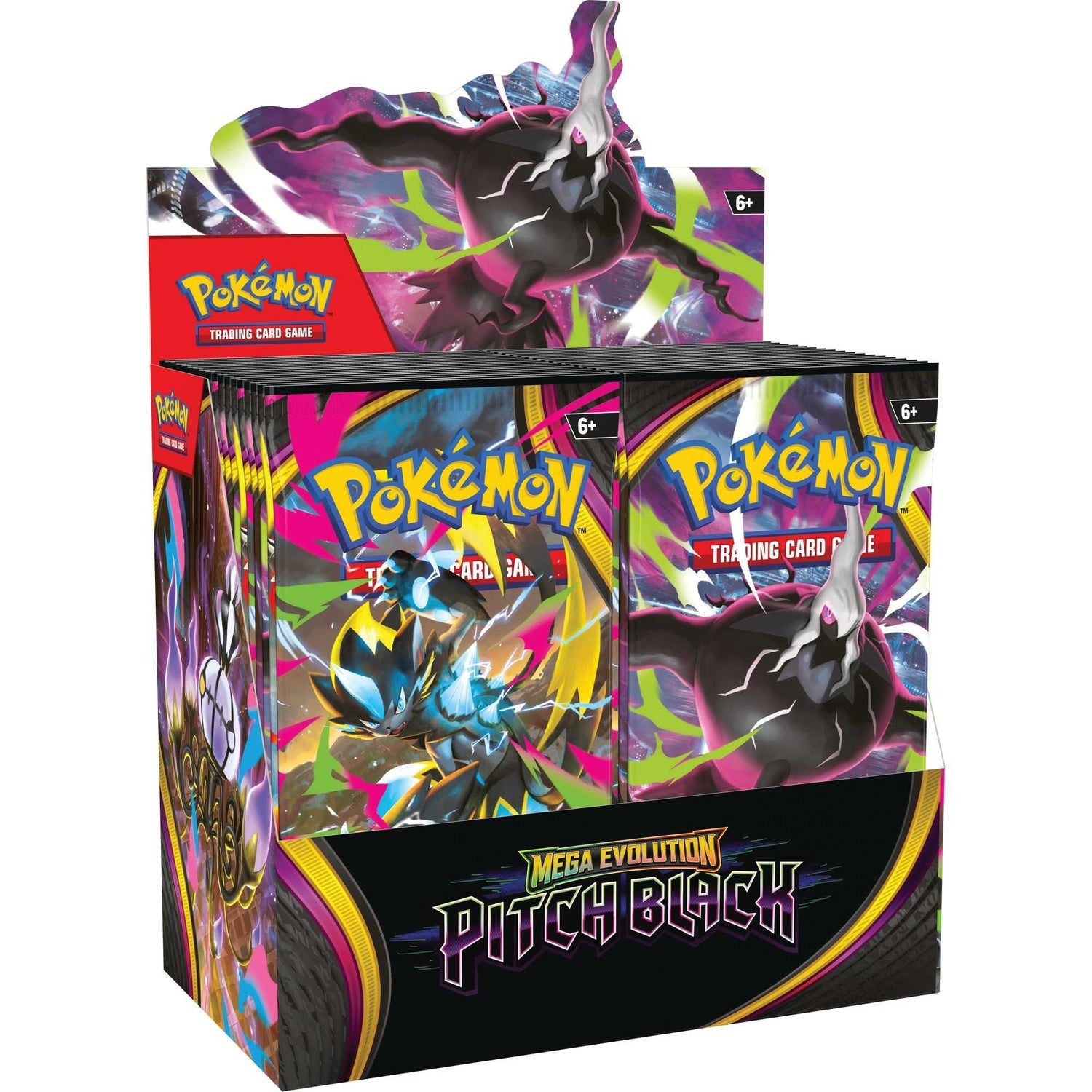 Bundle Display Pokémon ME05 Pitch Black 36 boosters anglais avec protection Phoenix Shield