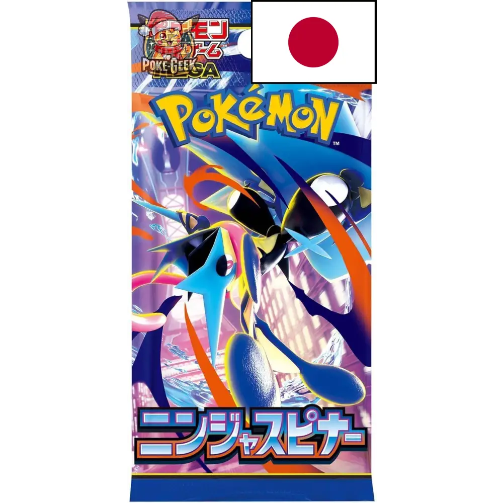 Display Pokémon Ninja Spinner M4 Japonais – Boîte de 30 Boosters - Poke-Geek