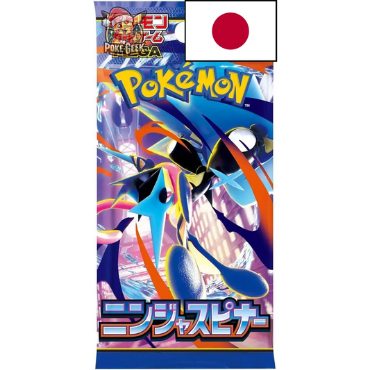 Display Pokémon Ninja Spinner M4 Japonais – Boîte de 30 Boosters - Poke-Geek