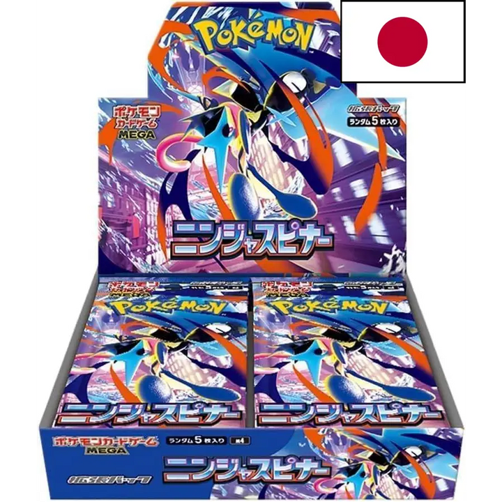 Display Pokémon Ninja Spinner M4 Japonais – Boîte de 30 Boosters