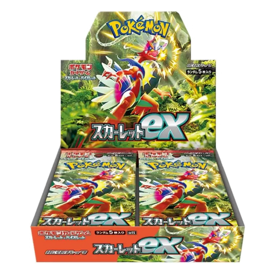 Display Pokémon sv1S Scarlet ex - JAPONAIS