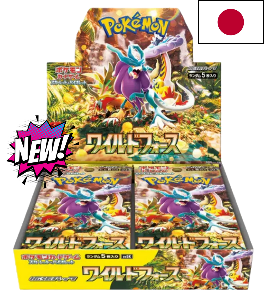 Display Pokémon SV5K Wild Force – JAPONAIS - Poke-Geek