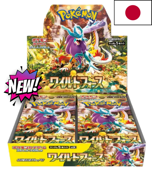 Display Pokémon Sv5K Wild Force – Japonais