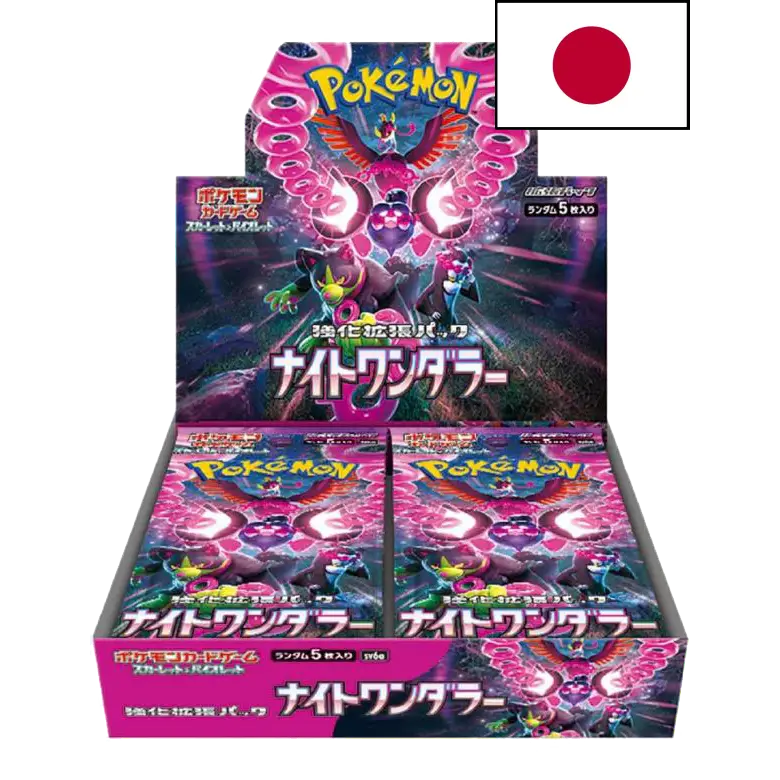 Display Pokémon Sv6A Night Wanderer – Japonais Cartes À Collectionner
