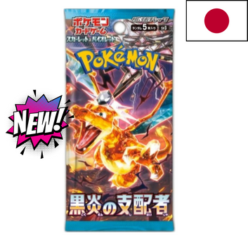 Display Pokémon SV3 Ruler of the Black Flame – 30 Boosters Japonais