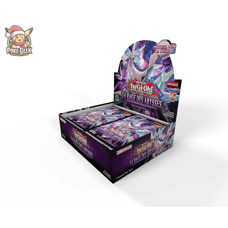 Display Yu-Gi-Oh! La Rage des Abysses - 24 Boosters FR - Poke-Geek