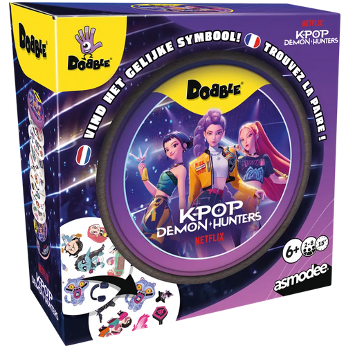 Dobble KPop Demon Hunters – Jeu de société – FR/NL - Poke-Geek