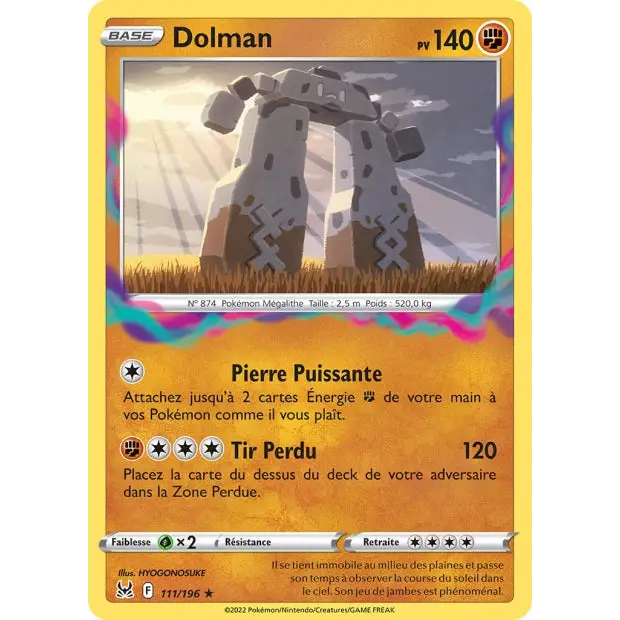 Dolman - EB Origine Perdue - 111/196