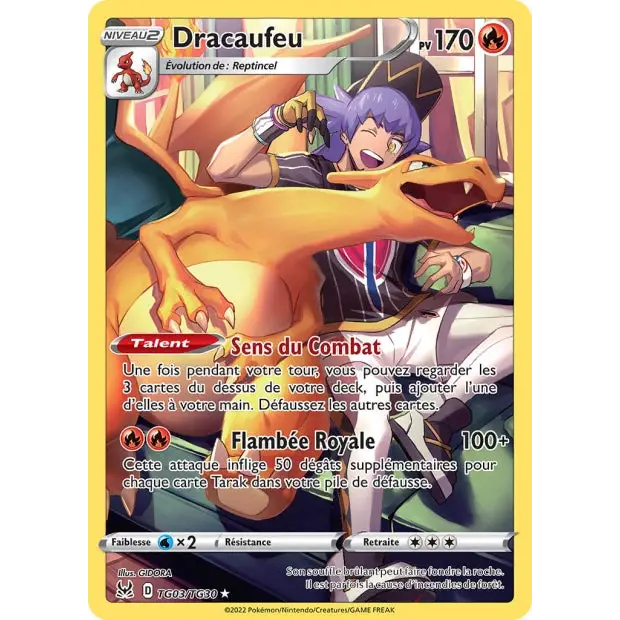 Dracaufeu - EB Origine Perdue - TG03/TG30