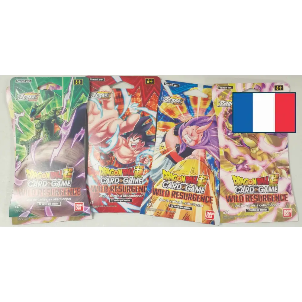 Dragon Ball Super JCC – Blister Zenkai Series 4 BT21 x24 (FR) - Poke-Geek