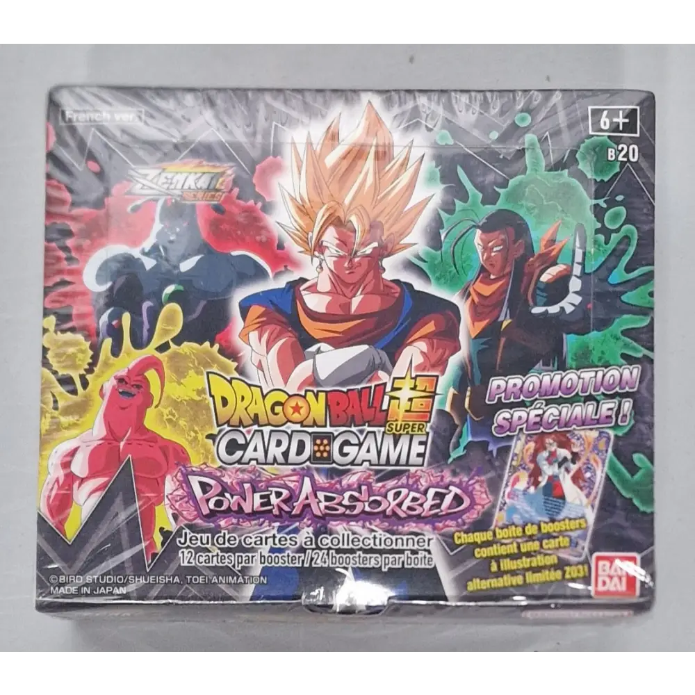 Dragon Ball Super JCC - Display de 24 Boosters - B20 Zenkai Series Set 03 FR - Poke-Geek