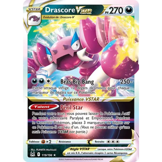 Drascore VSTAR - EB Origine Perdue - 119/196 - Poke-Geek