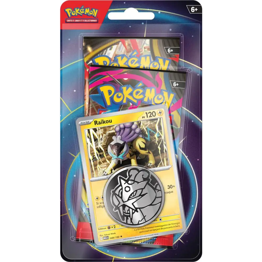Duo Pack 2 Boosters Raikou (MEG FR 048/132) – Pokémon JCC – Français - Poke-Geek